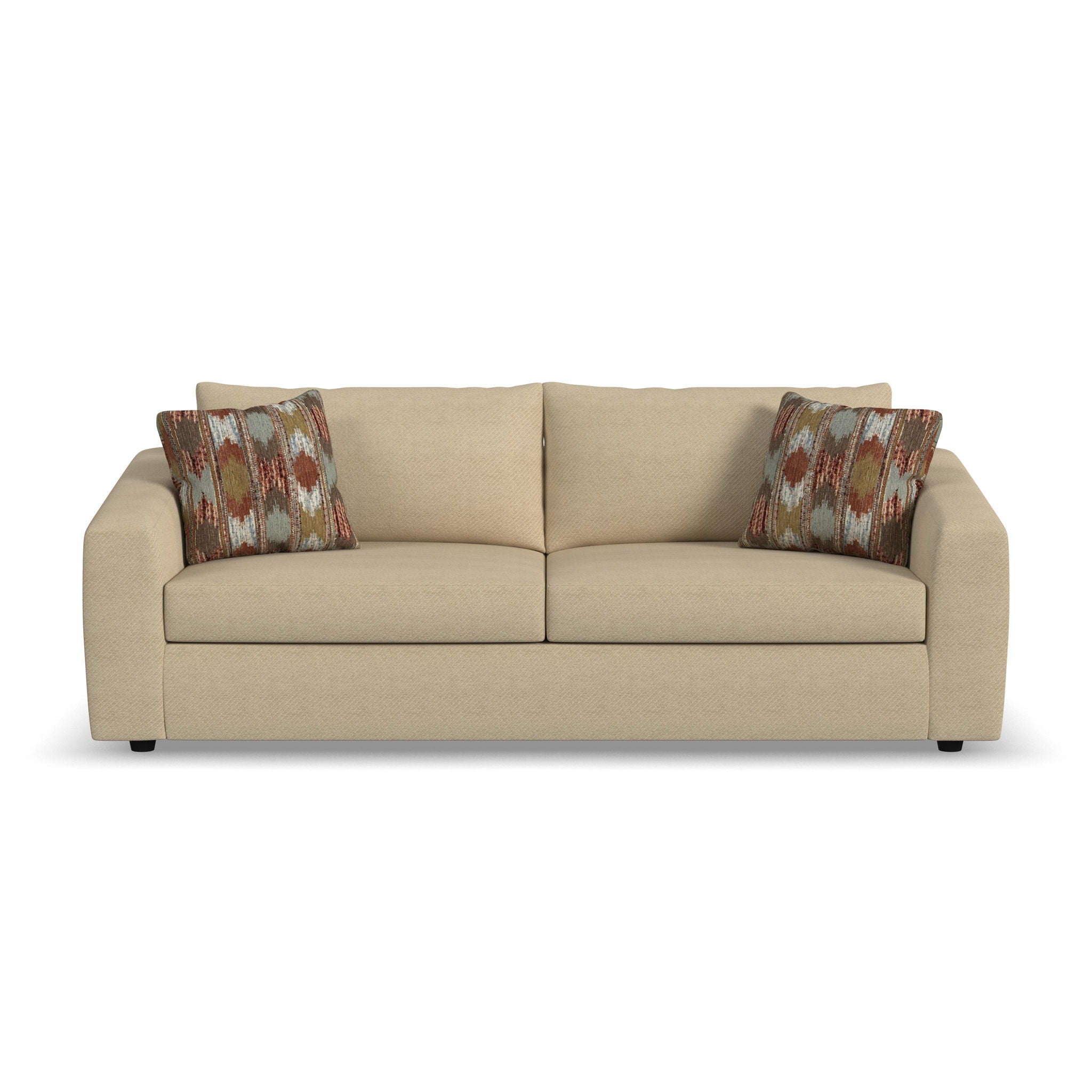 Chevy - Leather Sofa - Brown