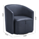 Ardena - Modern Swivel Barrel Chair