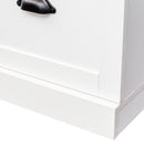 Farmhouse 4 In 1 Hall Tree With Wood Grain Bench And Top