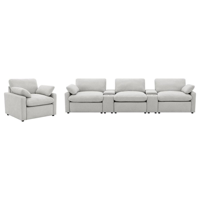 Collins - Upholstered Power Recliner Chair