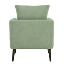 Modern Accent Upholstered Armchair With Pillow