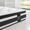 12" Breathable Hybrid Mattress, Memory Foam, Individual Pocket Springs