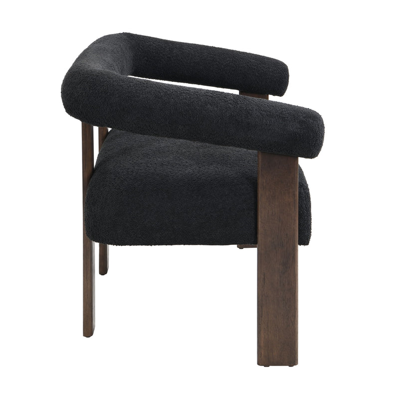 Modern Round Armrest Loveseat