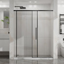 Semi Frameless Tub Sliding Shower Door