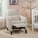 Kiersten - Contemporary Fabric Pushback Recliner