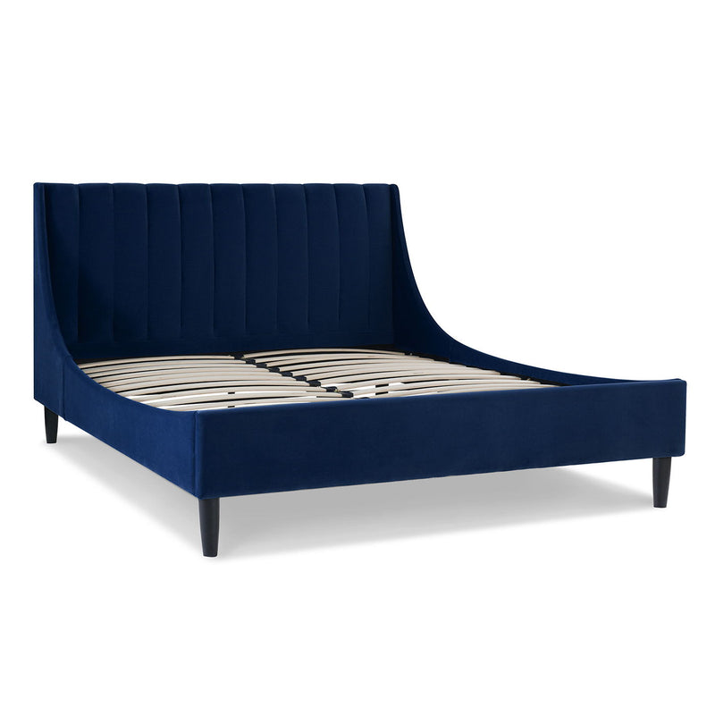 Aspen - Vertical Tufted Modern Headboard Platform Bed Set