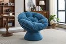 Oversized Swivel Accent Chair, 360 Swivel Barrel Chair, Papasan Chair For Living Room Bedroom