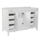 Bathroom Vanity Cabinet Only With 2 Soft Close Doors And 8 Drawers