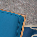 Celestaria - 3 Piece Outdoor Chat Set With Adirondack Chairs, Cushions And Side Table