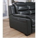 Coco - Blanche Sofa Bed With USB - Dark Gray