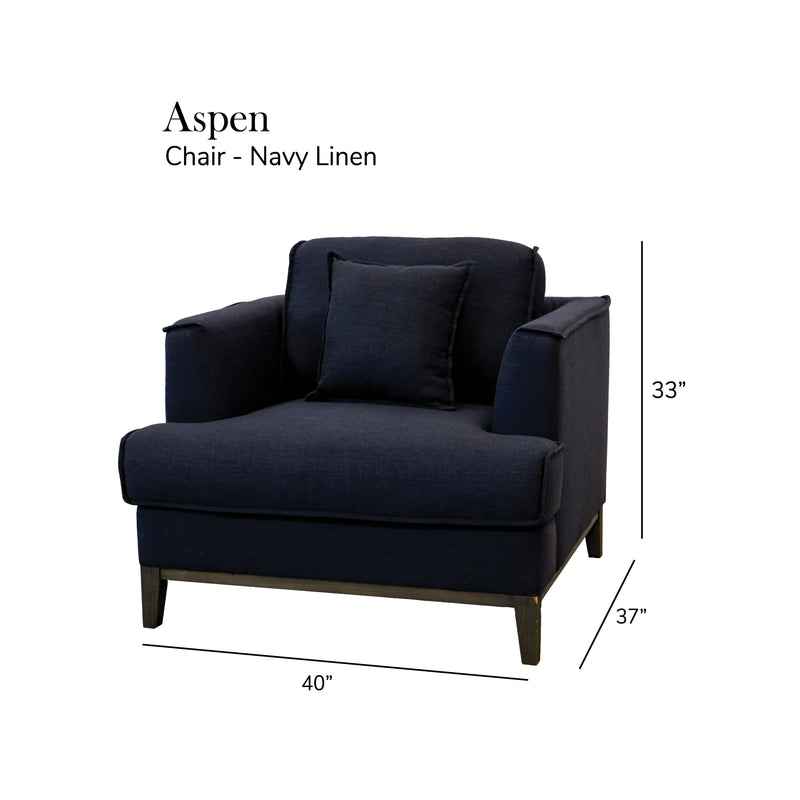 Aspen - Linen Chair