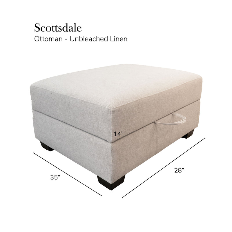 Scottsdale - Storage Ottoman