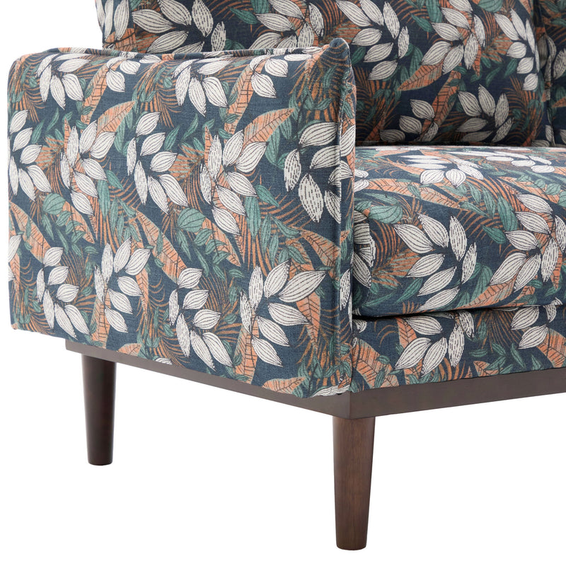 2 Seater Loveseat Sofa With Spacious Seating Area