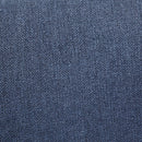 Dining Side Chair Upholstered Textured Fabric (Set of 2) - Navy