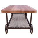 Francie - Coffee Table - Oak & Antique Gray