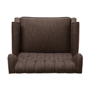 Dunham - Contemporary Fabric Tufted Oversized Pushback Recliner