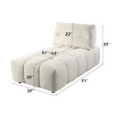 Loanna - Modular Chaise - Beige Linen