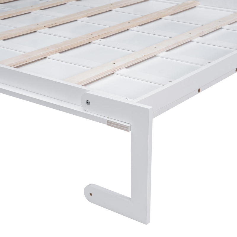 Murphy Wall Bed With Cushion, Space Saving Design, And Construction