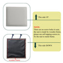 Elegant Bar Stool Set With Backrest And Footrest, Counter Height (Set of 2)