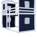 Bunk House Bed With Tent