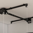 4 X 8 Ft Overhead Garage Storage Rack - Black