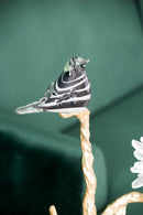 Aluminum Candle Holder With Marble Stand