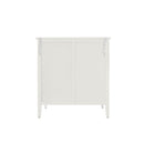 3 Drawer Cabinet With Hollow Carved 3 Drawer Dresser Storage Chest With Metal Handles For Entryway Living Room Bedroom - Beige