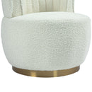 360 Degree Swivel Cuddle Barrel Accent Sofa Chair