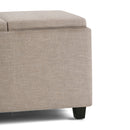Avalon - Upholstered Storage Ottoman