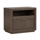Athens - Open Nightstand - Dark Brown