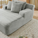 Modern Single Lazy Sofa Lounge Chair With High Density Foam