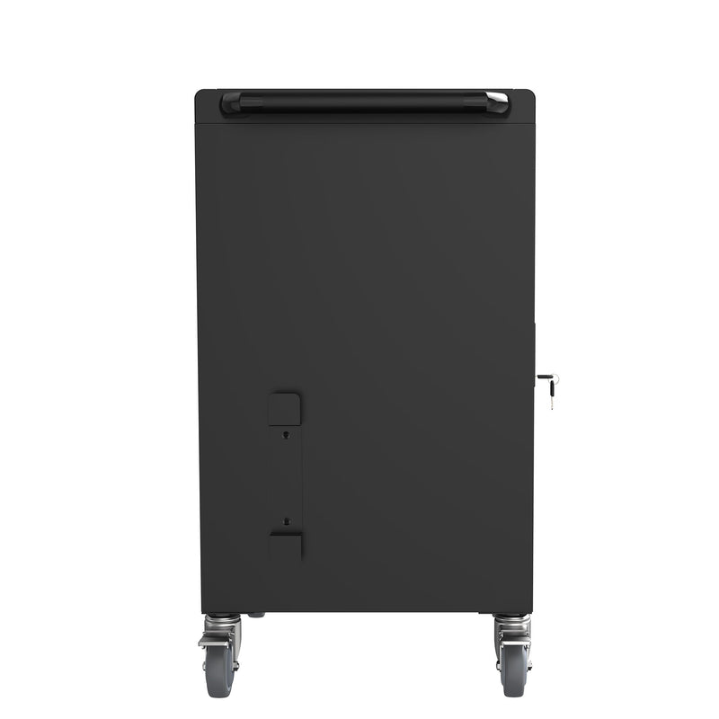 Mobile Charging Cart And Cabinet For Tablets Laptops 30 Device With Combination Lock