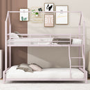 Sturdy Frame House Bunk Bed