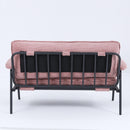Modern Metal Frame Sofa With Sponge Filling For Compact Spaces And Versatile Use