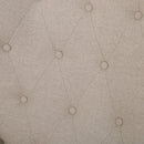 Contemporary Style Push Back Recliner With Button Tufted Stitching And Nailhead Trim