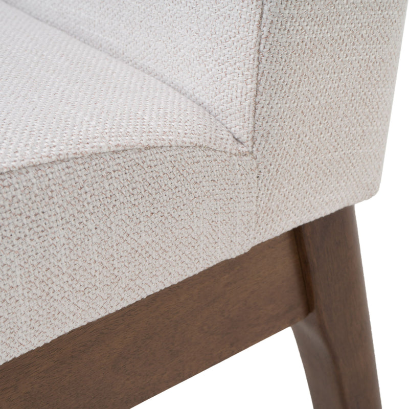 Contemporary Fabric Comfort Dining Chairs (Set of 2)