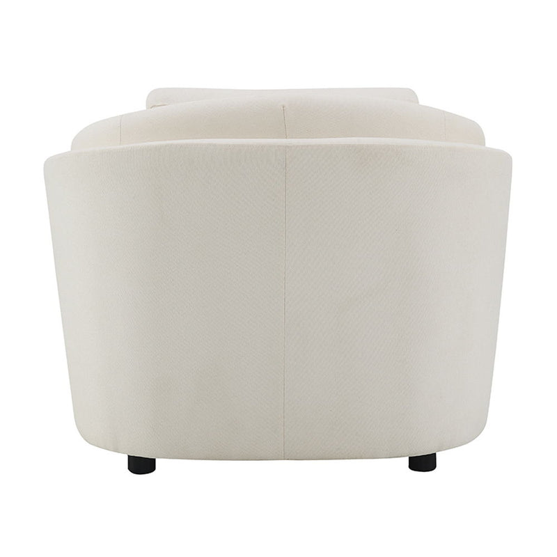 Mariko - Chair With Pillow - Beige Linen