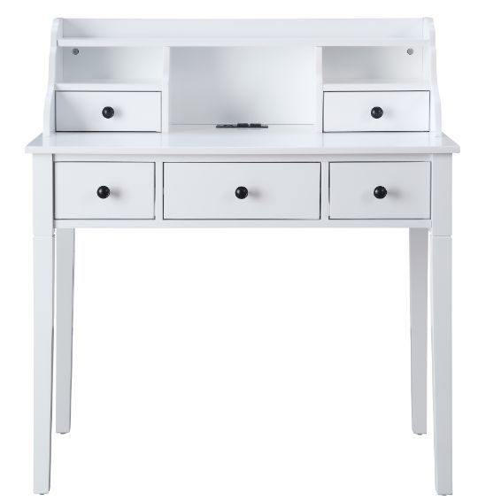 Agia - Desk - White Finish