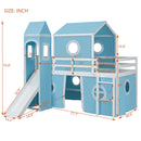Loft Bed & Slide Tent And Tower