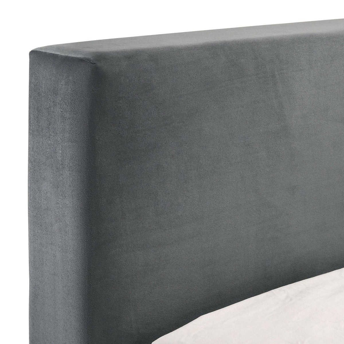 Brookhaven Upholstered Bed in Gray by Elements International, view 6