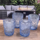 Paisley Acrylic Glasses Drinking (Set of 4)