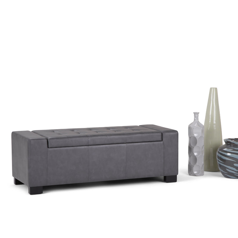 Laredo - Contemporary Large Storage Ottoman