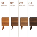 Fluted TV Stand With Storage Drawers And Cabinets For TVs Up To 80", Soft-Close Hinges, Cable Management - Walnut