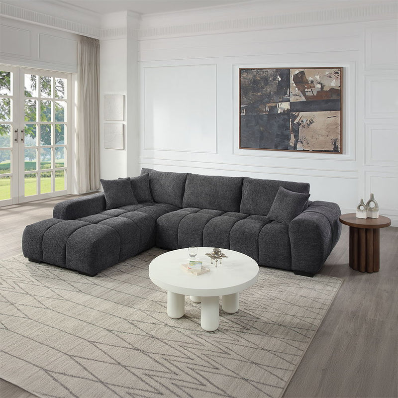 Chosen - Sectional Sofa With 3 Pillows