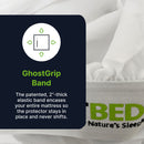 Ghostprotector - Waterproof Mattress Protector With Soft Knit Top And Stay Put Elastic Edges
