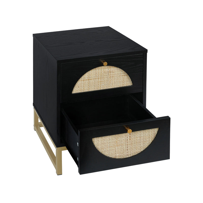 Allen - 2 Drawer Nightstand (Set of 2)