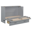 Murphy Bed With Large Drawers