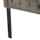 Kaarina - Contemporary Tufted Fabric Headboard