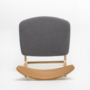 Retro Modern Counter Height Chair Set With Cushioned Seats