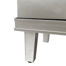 4 Door Cabinet With Adjustable Shelves, Large Storage For Living Room - Champagne